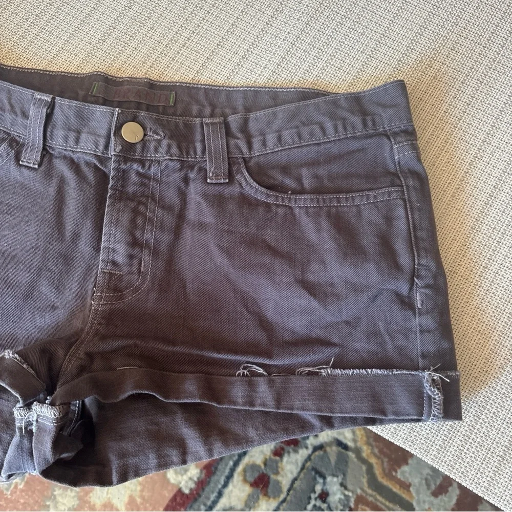 JBRABD Women's GRAY Denim Shorts